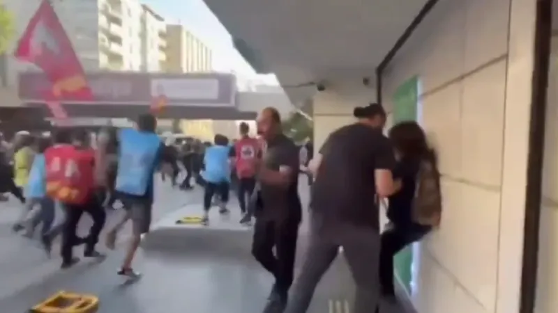 Ankara'da 'Suruç' anmasına polis müdahalesi! Çok sayıda gözaltı var