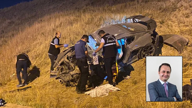 Ankara'daki kazada iş insanı hayatını kaybetti