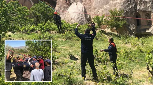 Az daha facia ile sonuçlanıyordu: Nevşehir'de sıcak hava balonu zorunlu iniş yaptı