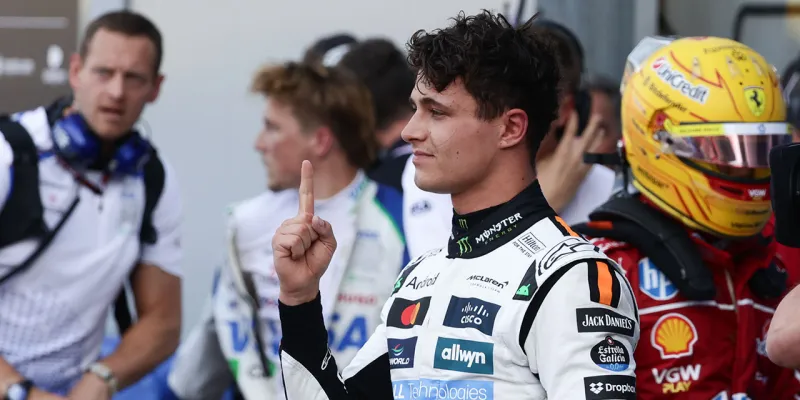 Formula 1'de Lando Norris fırsatı tepmedi