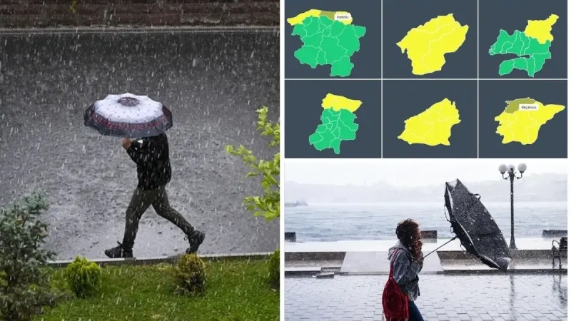 Hafta sonu hava nasıl olacak, yağış var mı? Meteoroloji’den kuvvetli sağanak uyarısı: 6 il sarı koda alındı