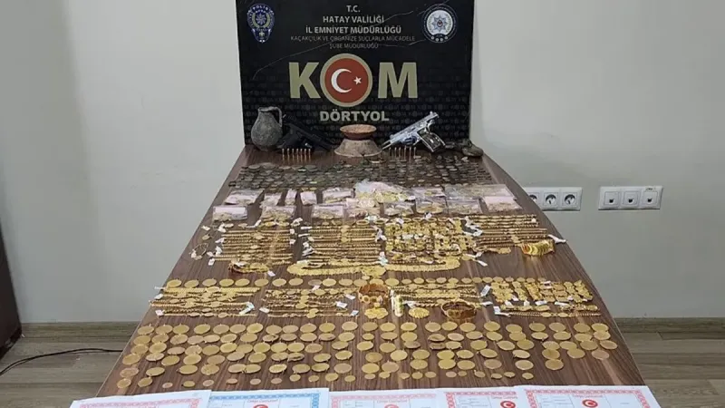 Hatay'da düşük ayarlı altın satan 5 kuyumcu yakalandı