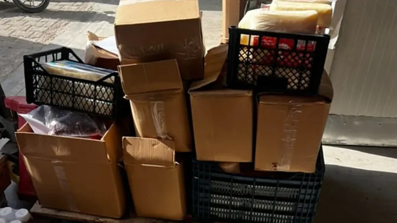 Hatay'da 'gıda' operasyonu: 1 ton malzeme gömülerek imha edildi!