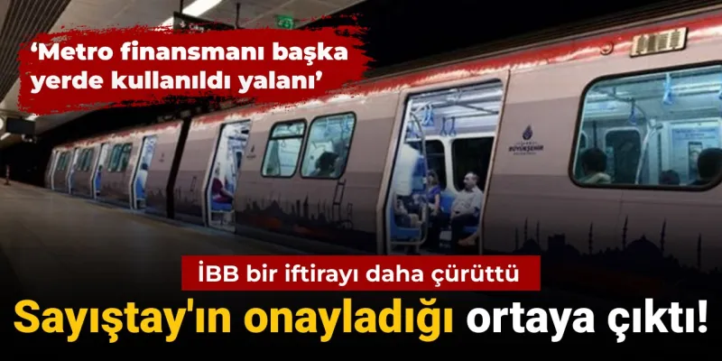 İBB'den İftira Bombası! Sayıştay Raporu Gerçeği Ortaya Çıkardı!