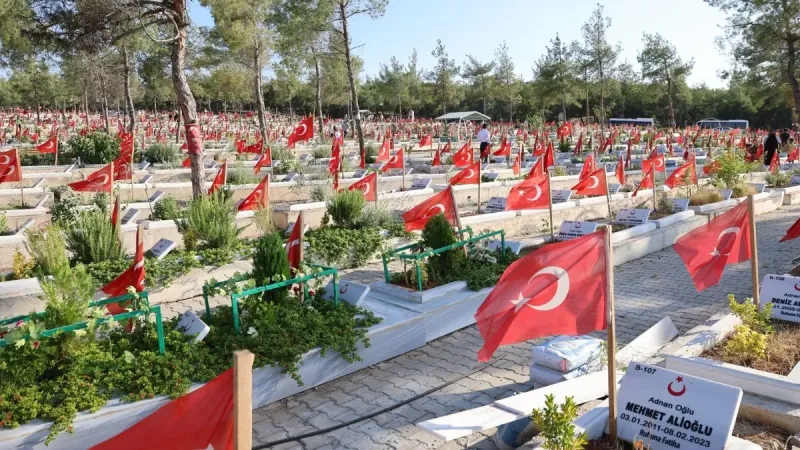 Kahramanmaraş'ta buruk bayramlaşma