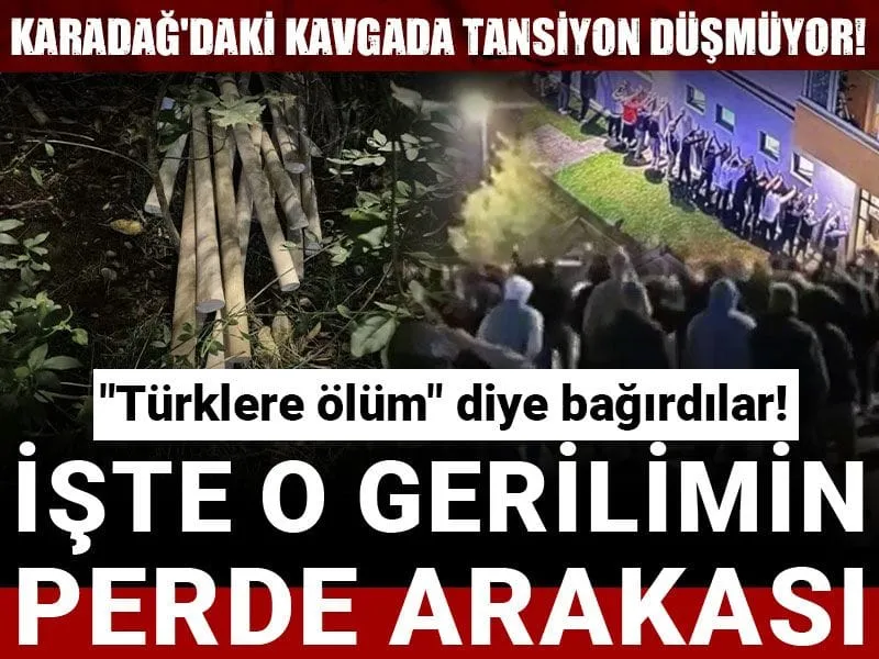 Karadağ'da Türk Düşmanlığı! "Türklere Ölüm" Sloganları Yükseldi!