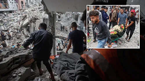 Katil İsrail bir kez daha yardım almak isteyen Filistinlileri hedef aldı: 24 kişi hayatını kaybetti 