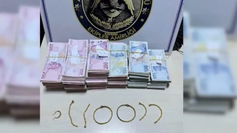 Kayseri'de altın dolandırıcıları suç makinesi çıktı 