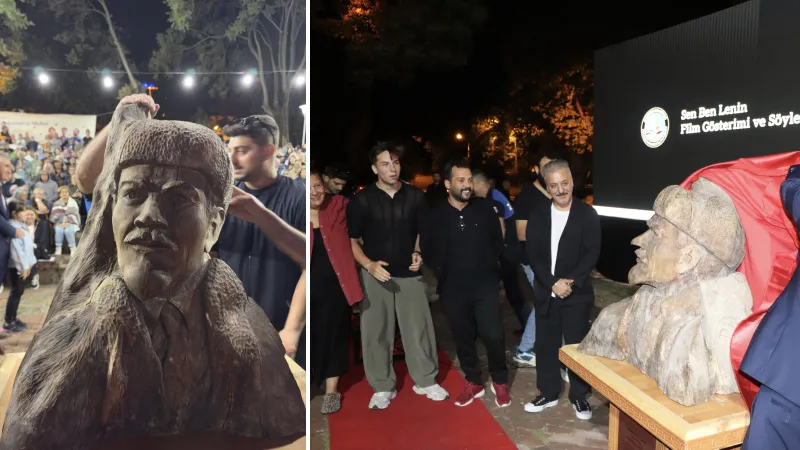 Akçakoca'da Şaşkınlık Yaratan Lenin Heykeli! Kıyıya Vurdu İddiası