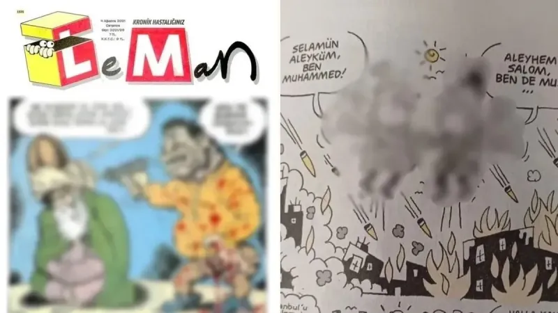 Leman Dergisi Skandalı! Kapatıldı Mı? İşte O Karikatür!