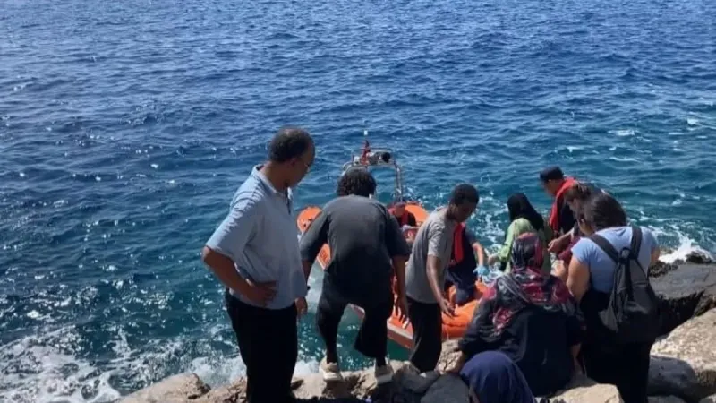 Marmaris’te 16’sı çocuk 39 göçmen kurtarıldı