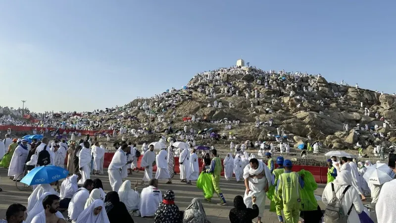 Milyonlar Arafat'ta buluştu! Mahşerin provası