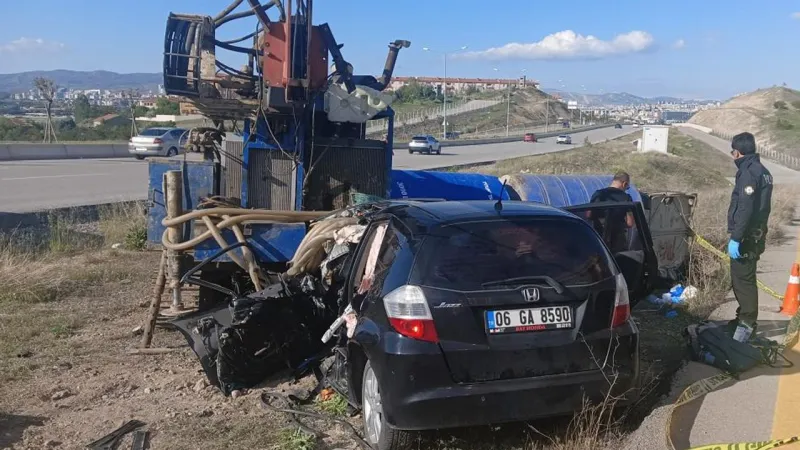 Ankara'da Kan Donduran Kaza! Anne ve Oğlu Hayatını Kaybetti