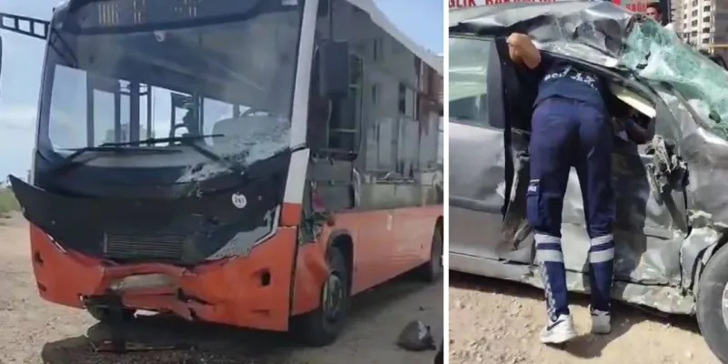 Gaziantep'te Korkunç Kaza: Genç Çiftin Acı Sonu!