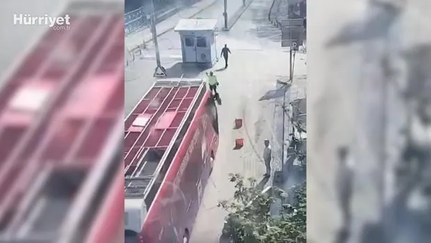 Otobüsü polisin üzerine sürmüştü: CHP'nin otobüs şoförü serbest bırakıldı