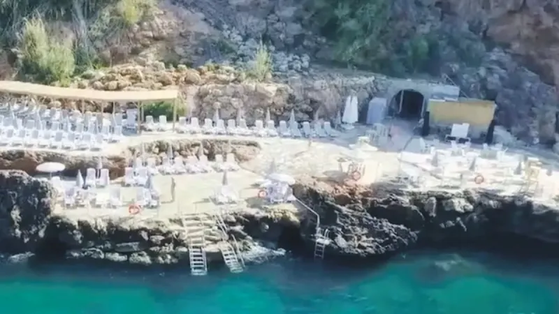 Antalya'da ŞOK! Sit Alanına Gizli Tünel Mi Kazdılar?