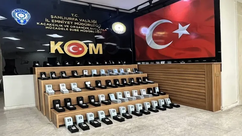 Şanlıurfa'da Telefon Vurgunu! 9.6 Milyon TL'lik Kaçak Şoku!