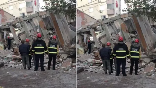 Son dakika... Gebze'de 6 katlı bina çöktü! Çok sayıda ekip sevk edildi