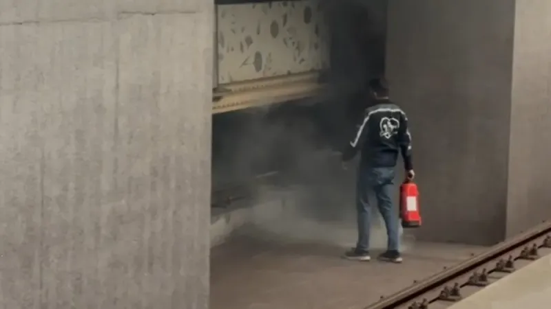 SON DAKİKA | Mahmutbey metrosunda korkutan yangın: İstasyon kapatıldı!