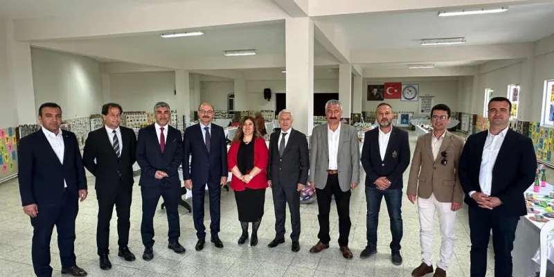 Talip Geylan'dan Öğretmenlere Övgü! Sıfır Atık Sergisi Ziyareti