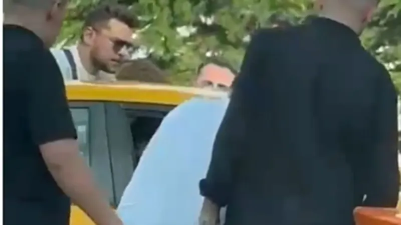 Ankara'da Taksi Şoförüne Yumruklu Saldırı! İşte O Anlar